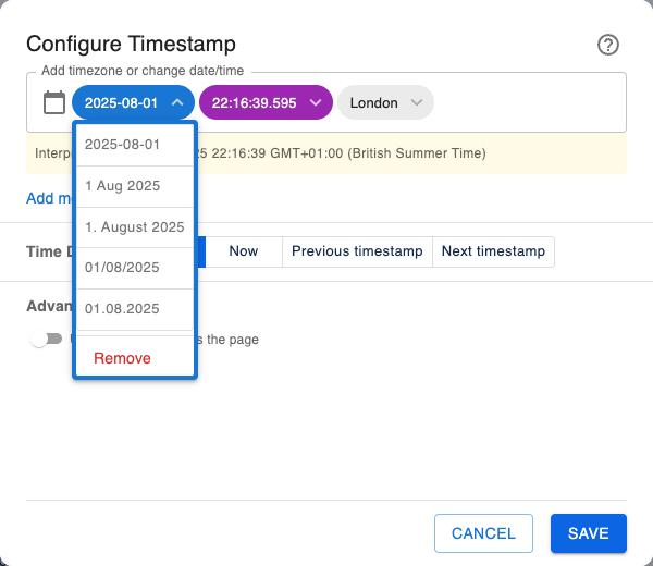 Timestamp for Confluence screenshot 3