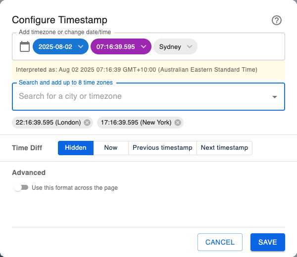 Timestamp for Confluence screenshot 9